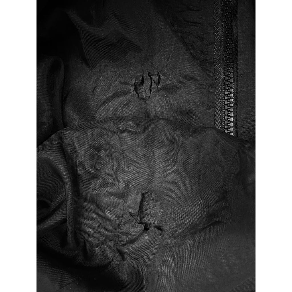 Mob Wife VTG Black Tie Oleg Cassini Black Fully Beaded Sleeveless Top Sz 8 S/M Oleg Cassini