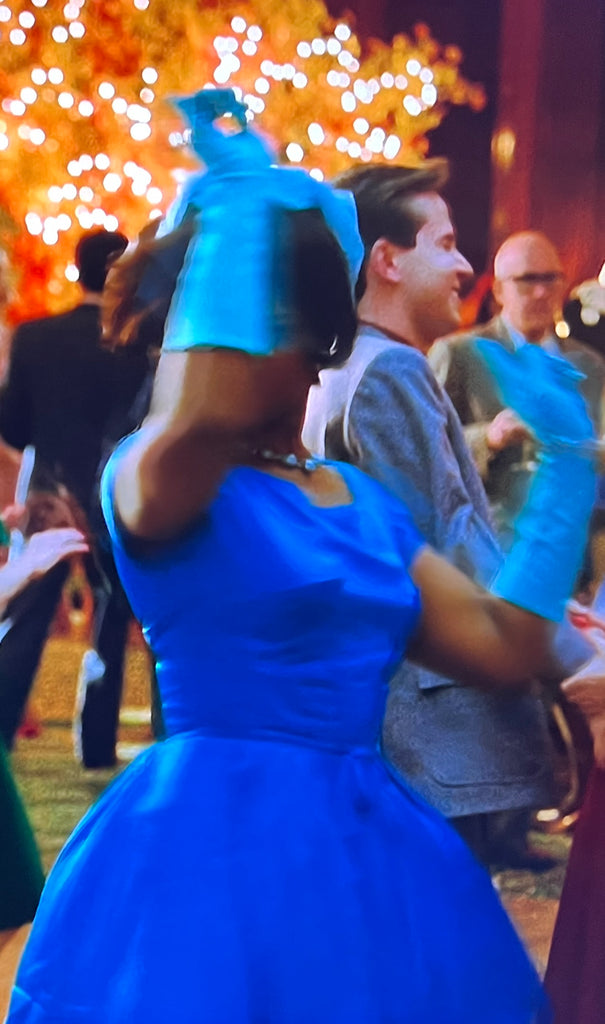 Hello, Tomorrow 1950s Party Dress / MCM /Electric Blue 50s Cocktail Wiggle Dress Peplum Hobble Dress S Women's,New Arrivals The Best Vintage Clothing