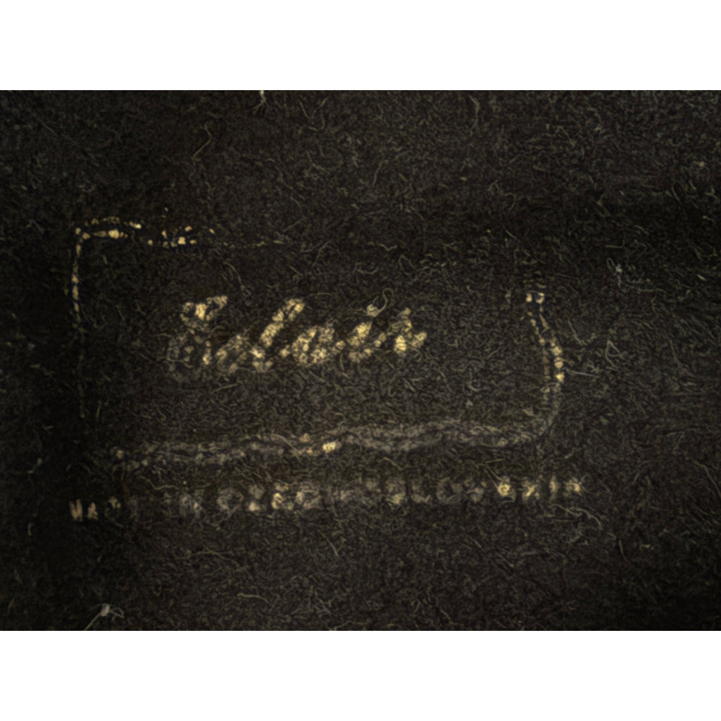 Hattie Carnegie 1950s Womens VTG hat Navy Blue Eclaire Wool Sequin Bead Baubles Hattie Carnegie