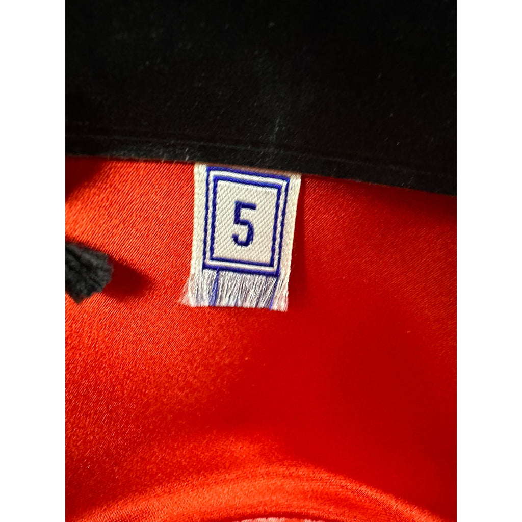 Borsalino Mens BOWLER Hat vtg Black Fur Felt XX Grand Prix Paris 1900 sz 7 1/4 Borsalino