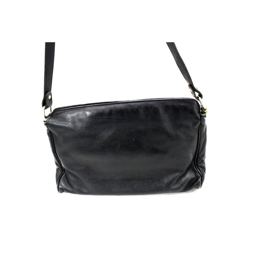 VTG RETRO Etienne Aigner Classic Black Shoulder Purse Etienne Aigner