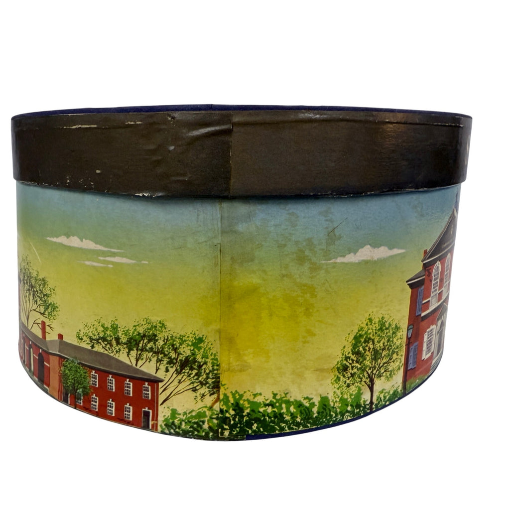 Vtg Stetson Twenty Homburg sz 7 1/8 Long Oval Gray + Hat Box 19560s Stetson