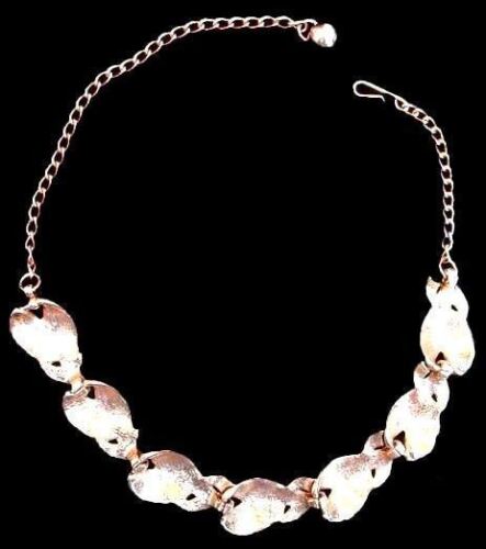 Vintage Textured Goldtone Link Necklace 1950S On Sale The Best Vintage Clothing
