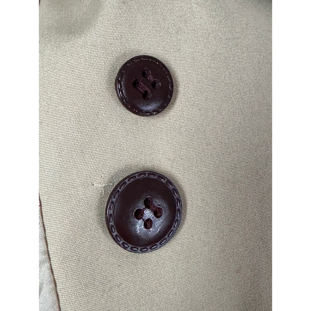 70s VTG Etienne Aigner Trench Coat Double Breasted Fully Lined Belted Womens L Etienne Aigner