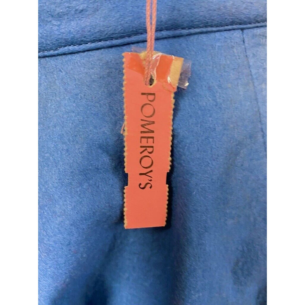 1950’s Felt NWT Sid Harris Skunk Applique Circle Skirt XS Rockabilly Red Or Blue Sid Harris