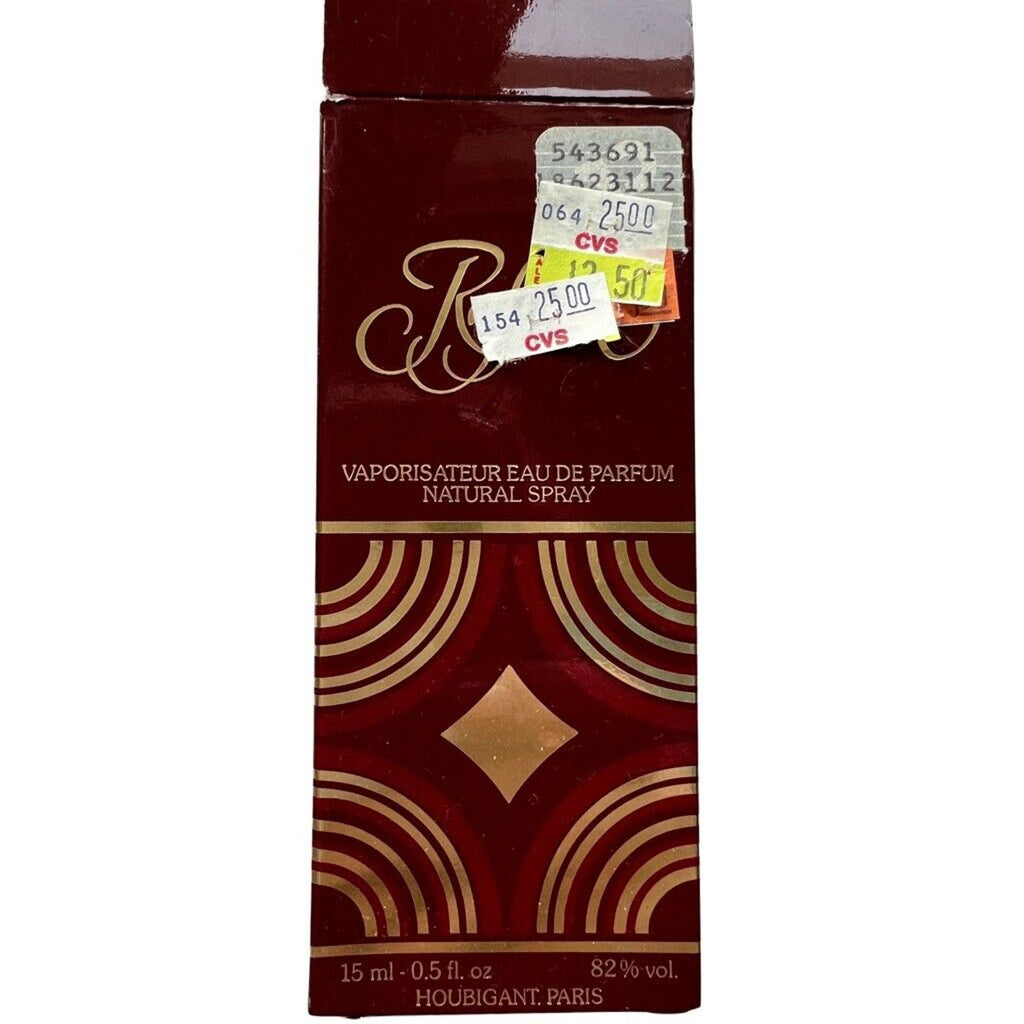 Raffinee Eau De Parfum Spray .5 FL.oz Houbigant 3/4 Full + 2nd 3/4 Full Bottle Houbigant