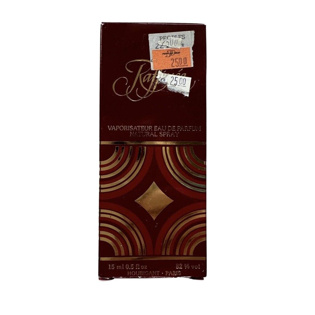 Raffinee Eau De Parfum Spray .5 FL.oz Houbigant 3/4 Full + 2nd 3/4 Full Bottle Houbigant