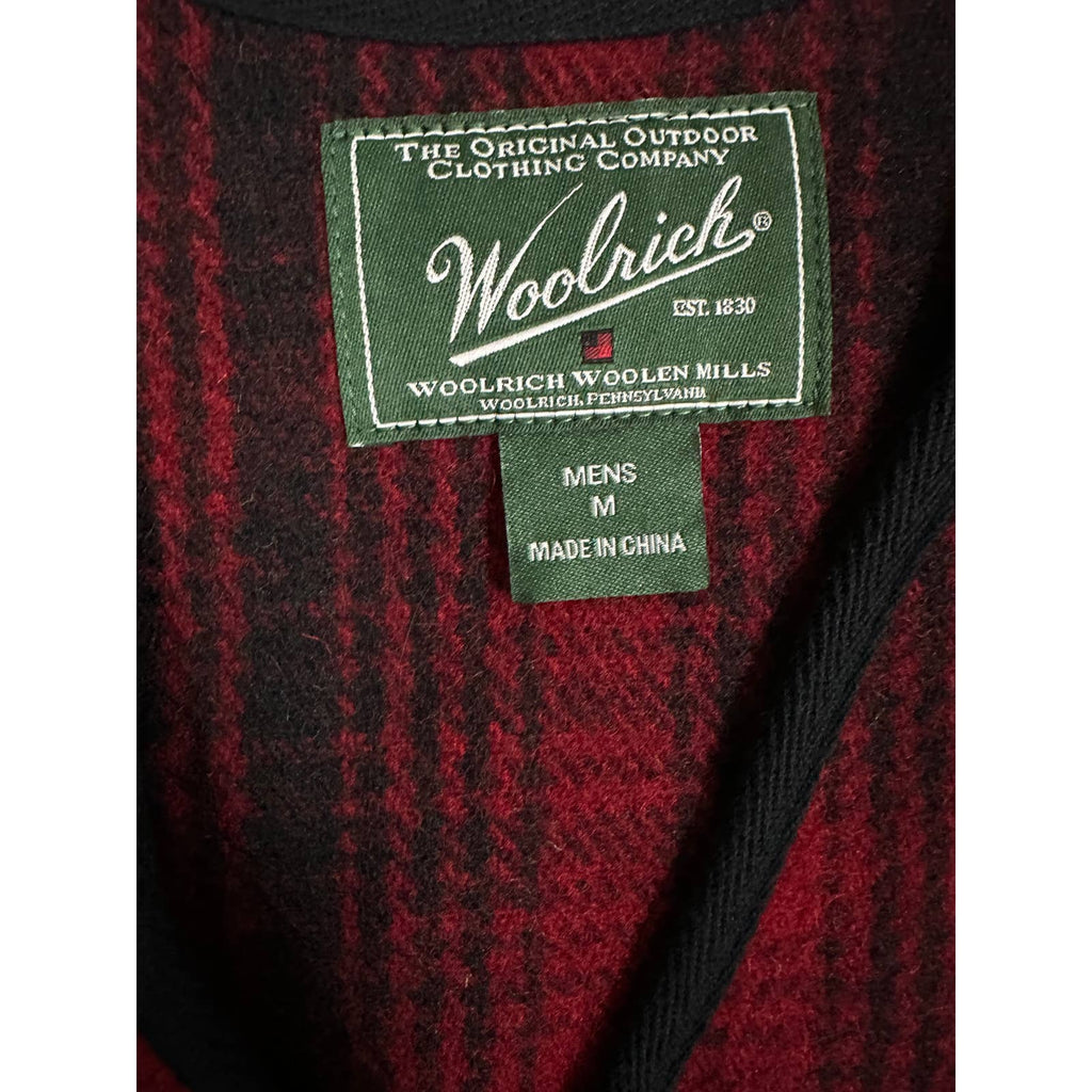 VTG Woolrich Mens M Buffalo Plaid Zipper Vest/Browns Beach Vest Inspiration MRF New Arrivals Woolrich