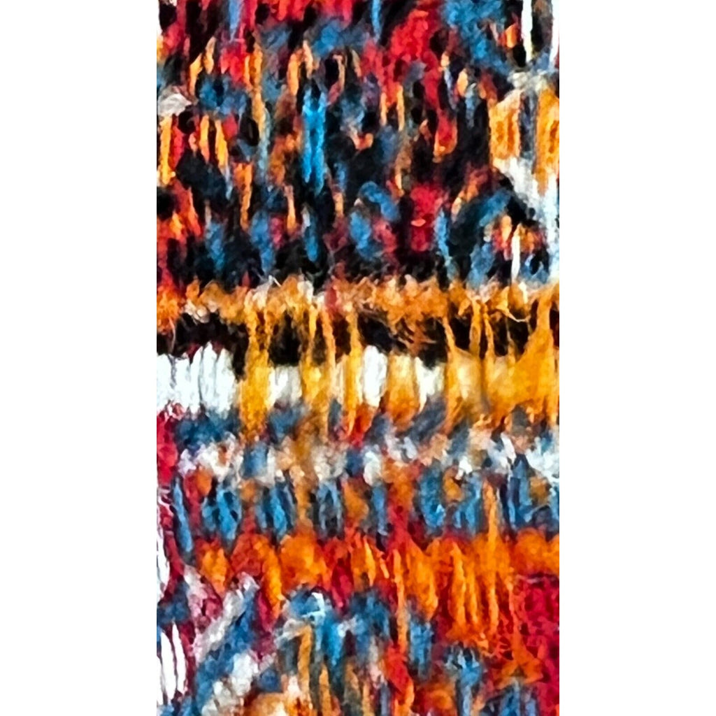 STUNNING Antique Paisley Shawl Tapestry Wool Hand Made 1860s-70s Near Mint Unbranded