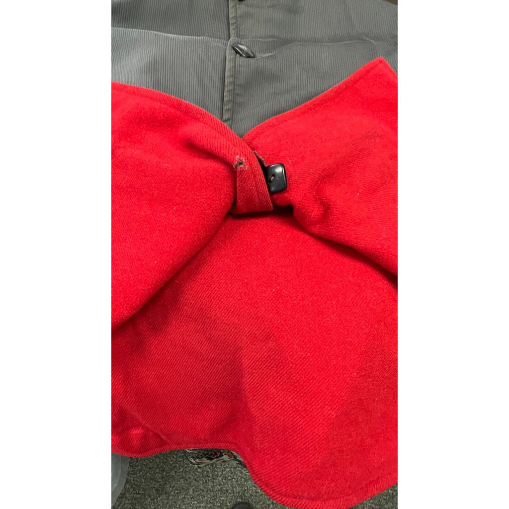 1950s VTG WOOLRICH COAT jacket RARE Car Coat Gray Cord/Reversible Red Wool M/L New Arrivals Woolrich
