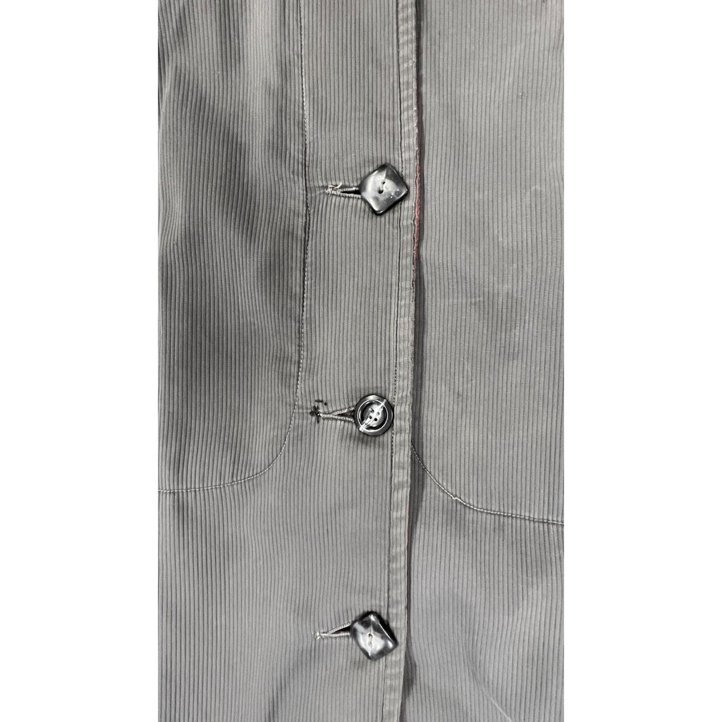 1950s VTG WOOLRICH COAT jacket RARE Car Coat Gray Cord/Reversible Red Wool M/L New Arrivals Woolrich