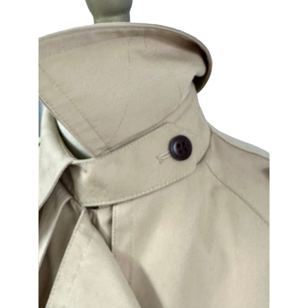 70s VTG Etienne Aigner Trench Coat Double Breasted Fully Lined Belted Womens L Etienne Aigner