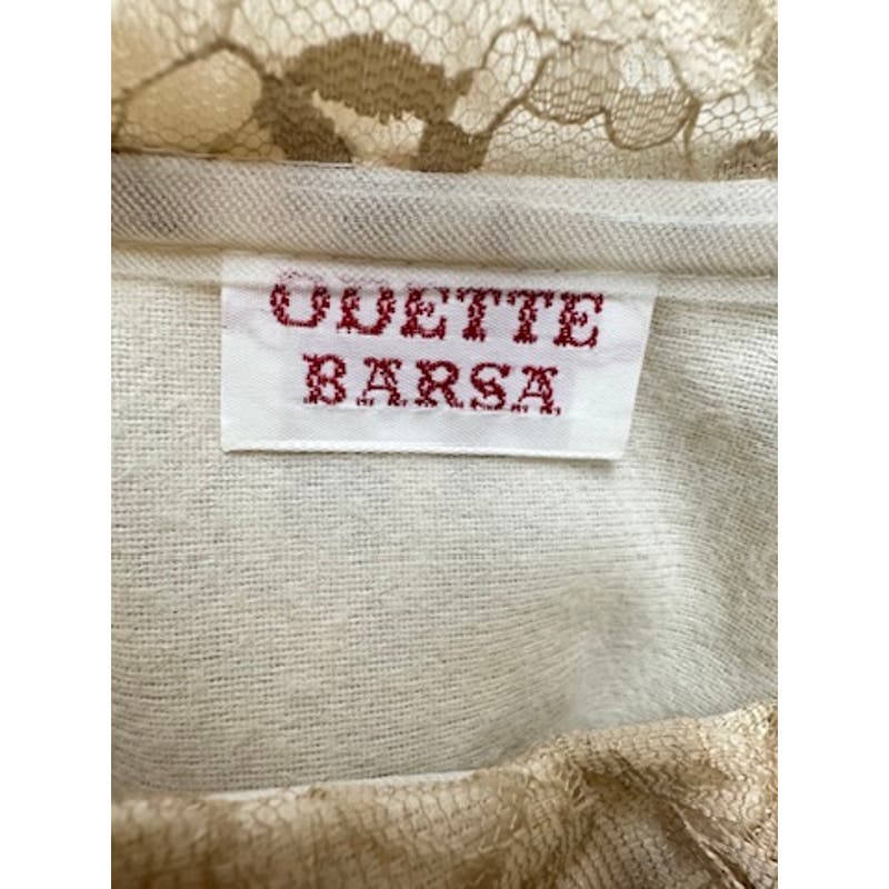 60s VTG NOS Odette Barsa Robe Fresoeur Inc Style 923 Sz L Lace/Satin Ribbon Odette Barsa