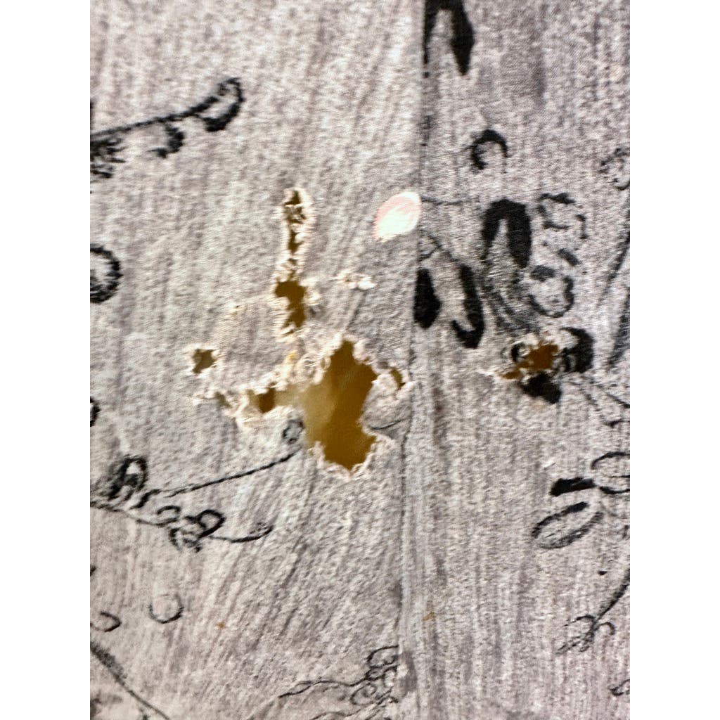 1950s VTG Philmont Sportswear of Miami Grey/Pink Floral Circle Skirt Set M/L Philmont Sportswear