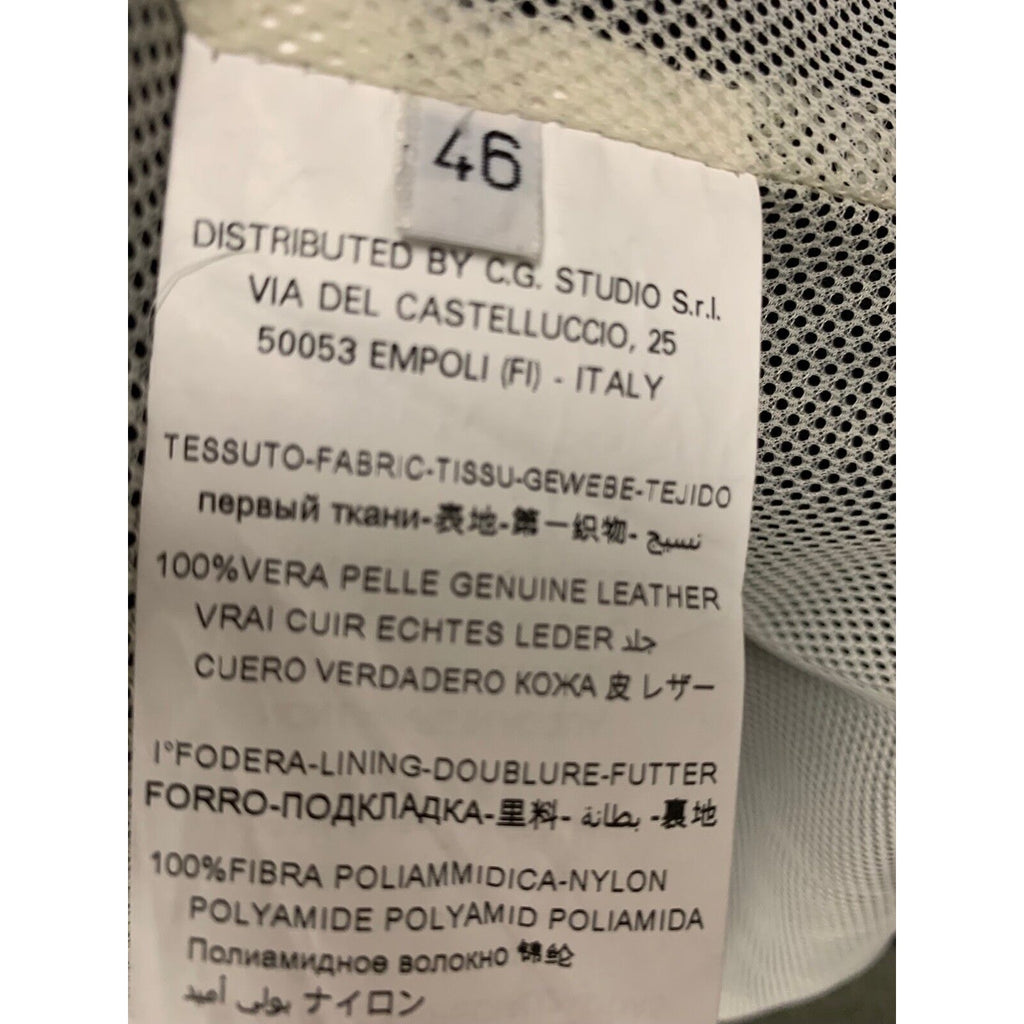 AS65 Black Suede Fringe Moto Jacket Italy NWT 70s Western Rock Glam Small AS65