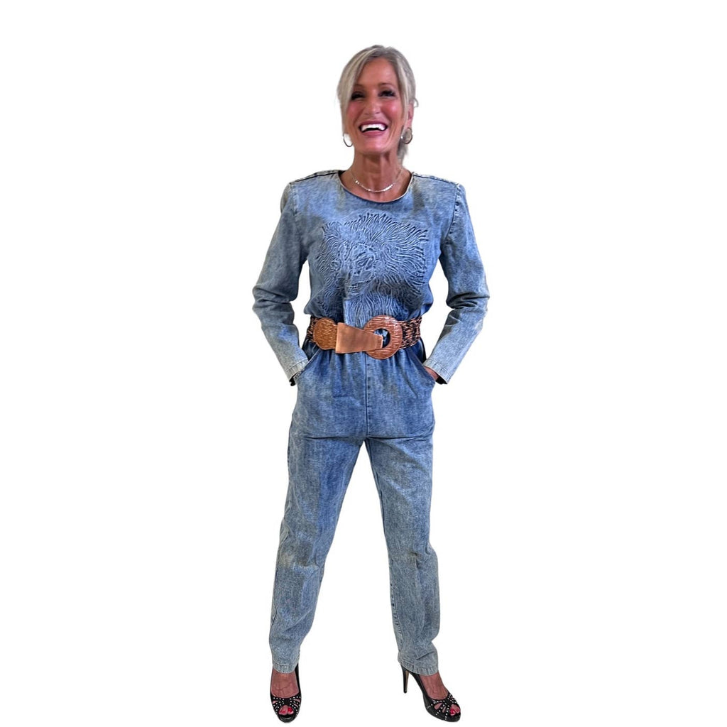 Vintage 80s Belt Solid Copper Buckle, Basketweave Leather and stretch Straw unbranded