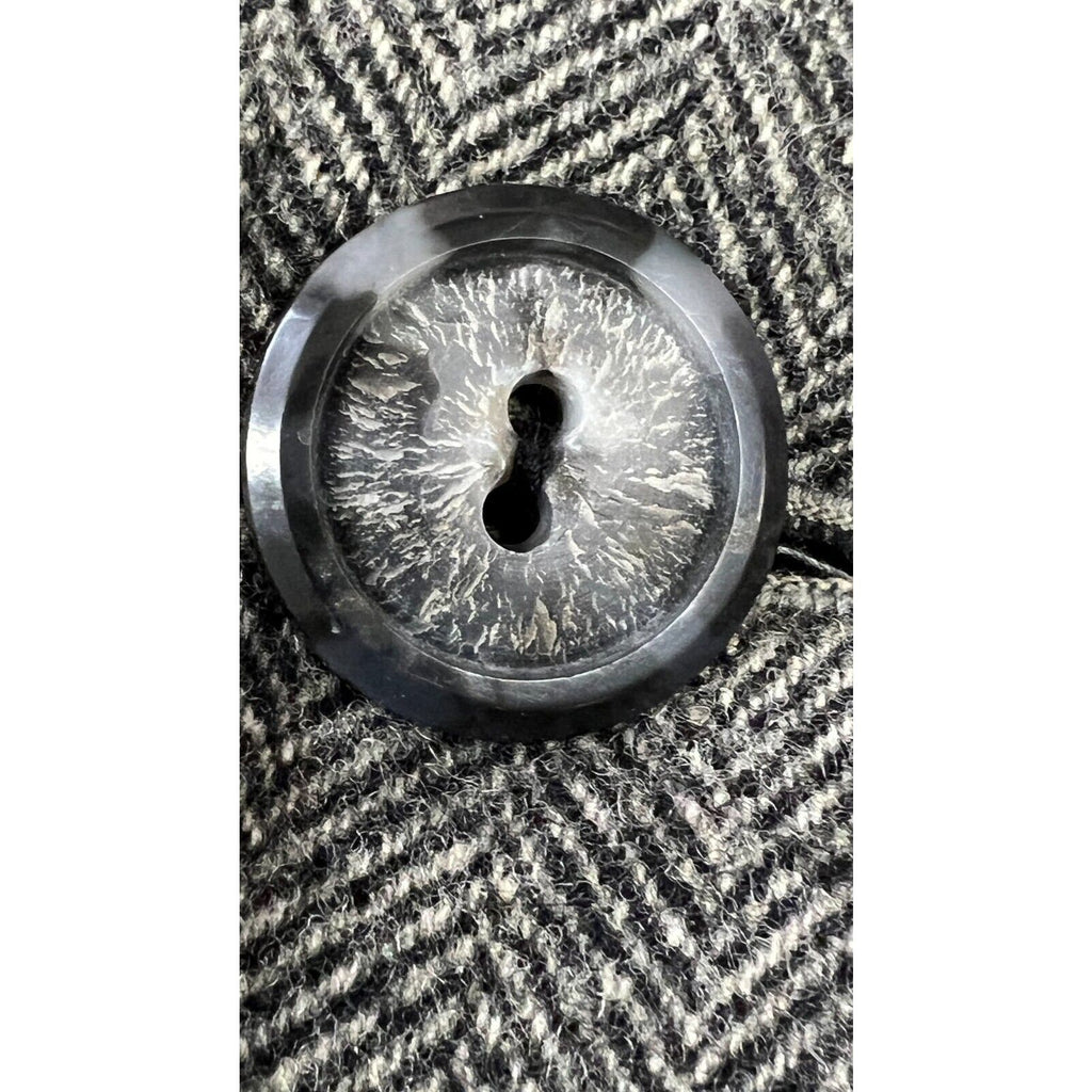 1950s vintage WOOLRICH COAT jacket RARE Car Coat Gray Tweed Sherpa Collar New Arrivals Woolrich