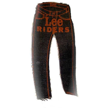 Vintage Lee Riders Denim Jeans Patch Rare - The Best Vintage Clothing
