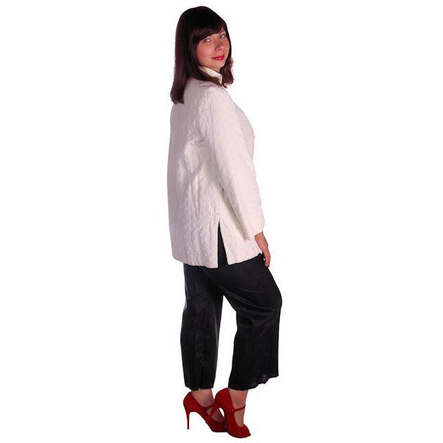 Vintage Ladies Pajamas Loungwear Set Black & White 1950s 42 Bust Women's The Best Vintage Clothing