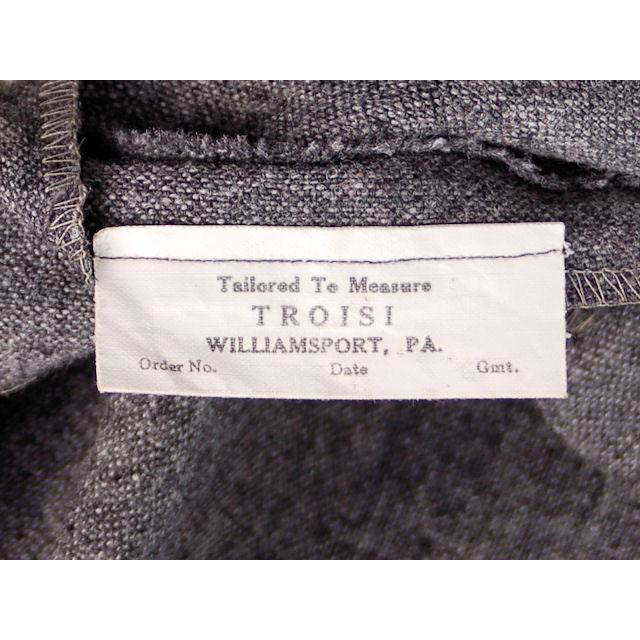 Vintage Pencil Skirt Heathered Charcoal Gray Small Late 1940s Women's,New Arrivals The Best Vintage Clothing