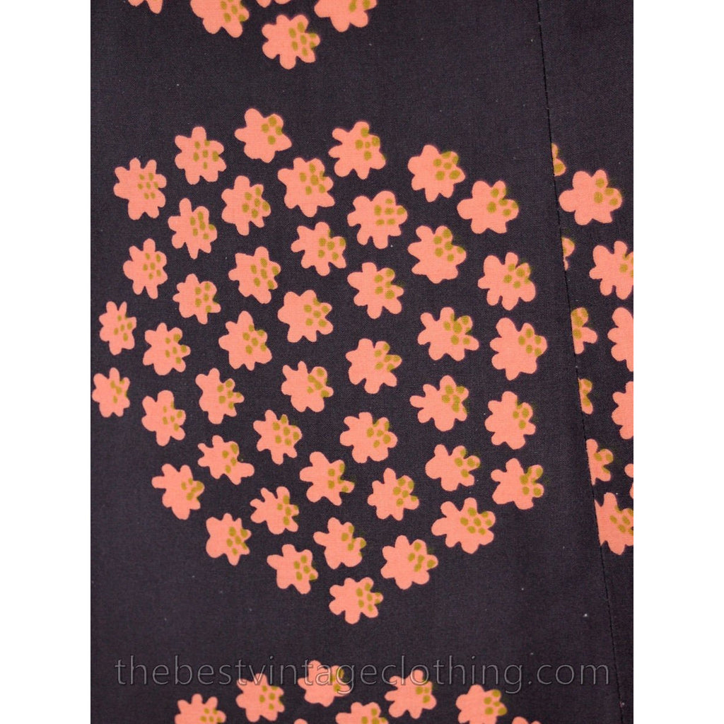 Rare Marimekko Dress Puketti 1964 Label Maxi Dress 100% Cotton 36/8 marimekko The Best Vintage Clothing