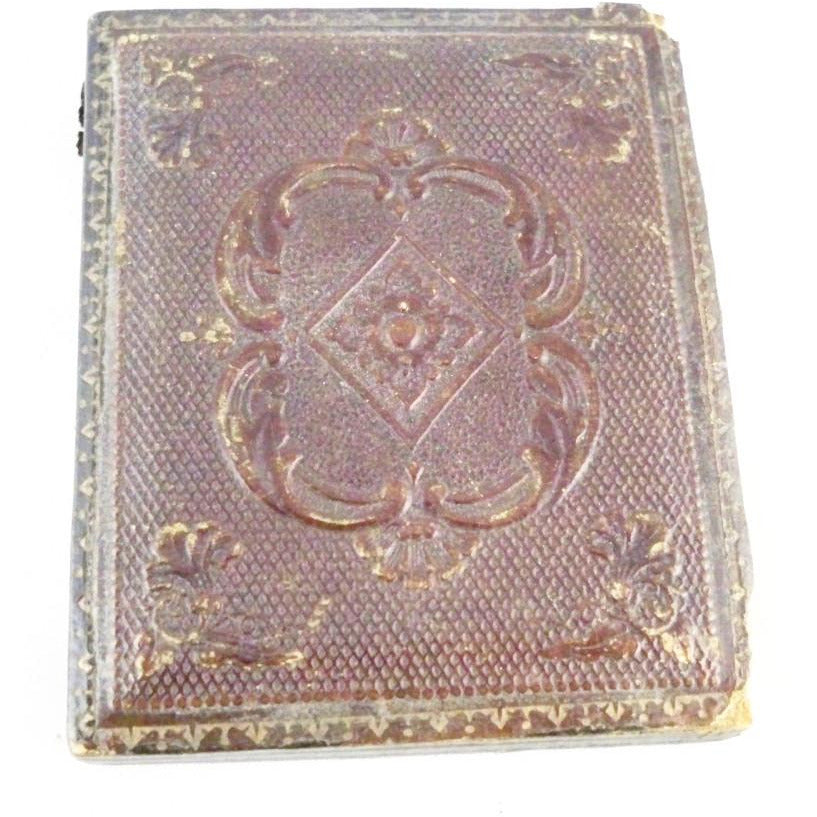 Antique Daguerreotype Young Boy in Gold Case Collectibles,On Sale The Best Vintage Clothing