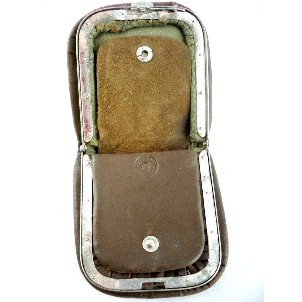 Vintage Ladies Brown Leather Common Sense Change Purse 1920s Accessories,On Sale,Women's The Best Vintage Clothing