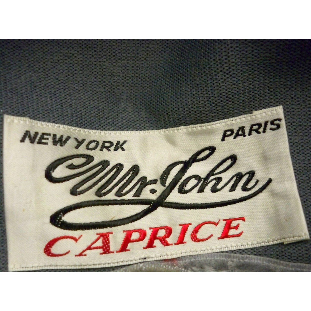 Vintage Ladies Cocktail Hat Silver Berries w/Tulle Mr. John Caprice 1950s Hats,On Sale Mr. John