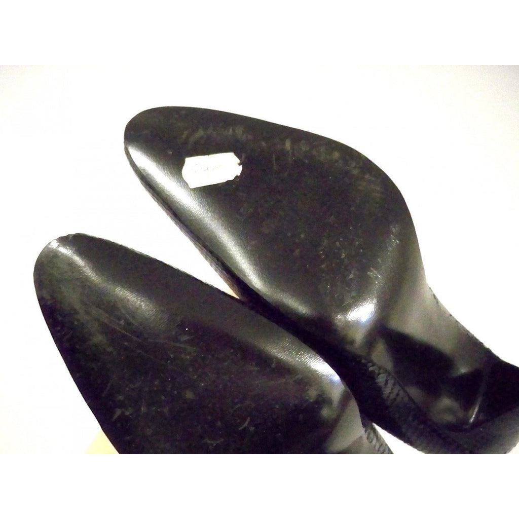 VTG Shoes Pumps Navy Snakeskin Rosina Ferragamo Womens Sz 6 1980 NOS Shoes,On Sale Ferragamo