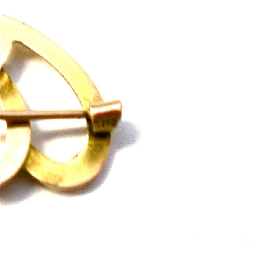 Antique Victorian Double Heart Brooch 10K Jewelry The Best Vintage Clothing
