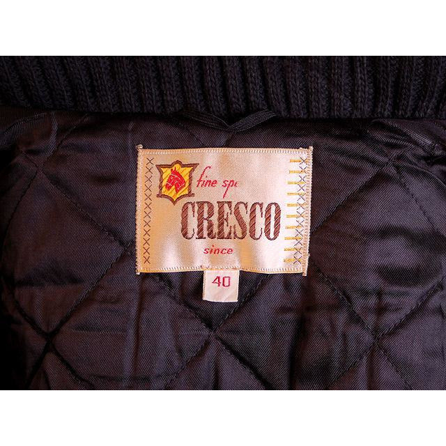 Vintage Mens Zip Jacket Cresco Wool Houndstooth 1950S Sz 40 Men's Vintage The Best Vintage Clothing