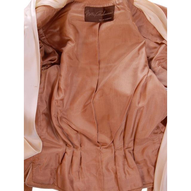 Vintage Camel Wool Knit Suit 1950S 36-24-36 Ben Gershel By Robert Knox New Arrivals Ben Gershel