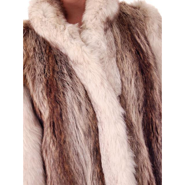 Vintage Fox w/Raccoon Fur Maxi Coat Circa 1990s w/ Matching Hat Paul Magder Furs Women's,New Arrivals The Best Vintage Clothing