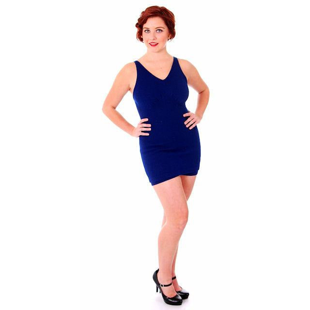 Rare Vintage Blue Wool Bathing Suit Jantzen Swimmer 1930s 40" Bust Women's,New Arrivals Jantzen