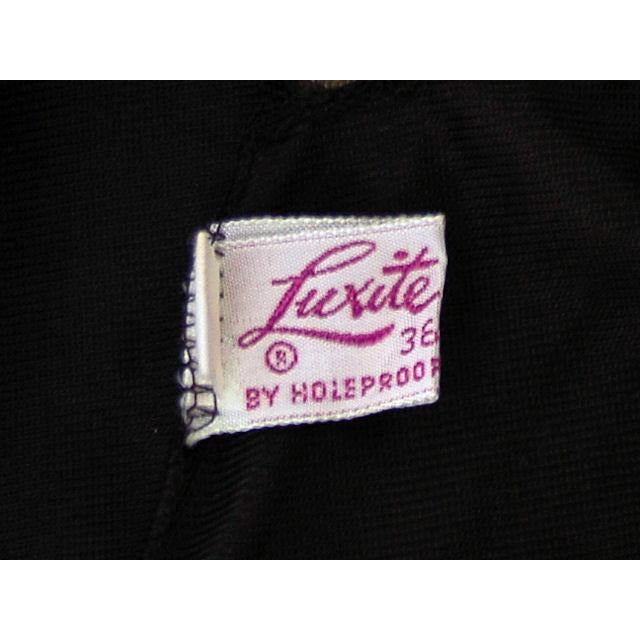 Vintage Full Slip Black Nylon Luxite by Holeproof 1940s Sz 34 Women's,New Arrivals Holeproof