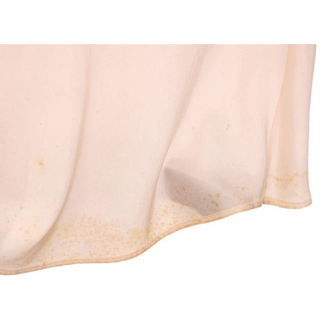 Vintage 1940s Nightgown Rayon Pale Pink W/ Lace 40" Bust Medium Large Women's The Best Vintage Clothing