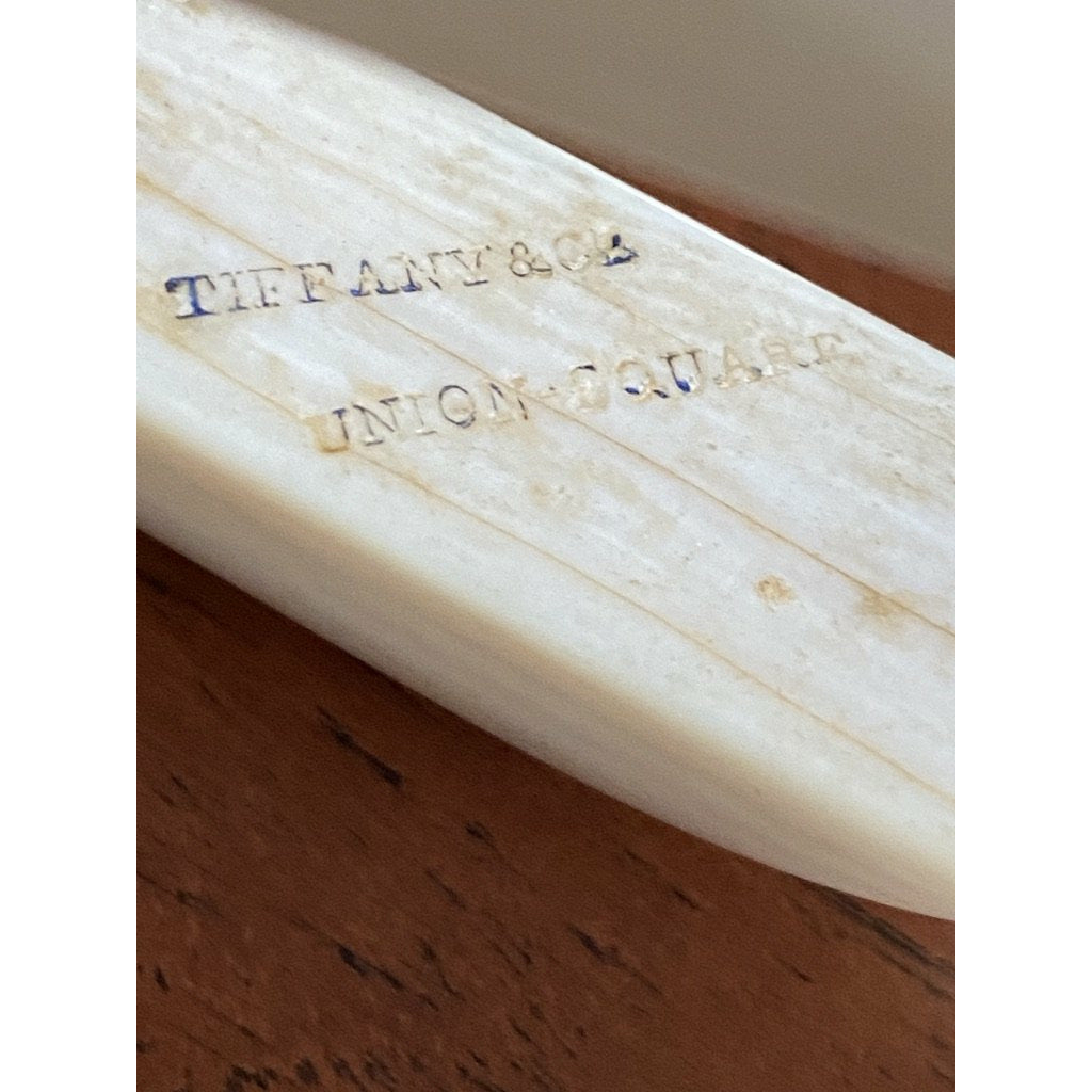 Antique Ivory Tiffany & Co Glove Stretcher 1900s Victorian Glove Stretcher The Best Vintage Clothing