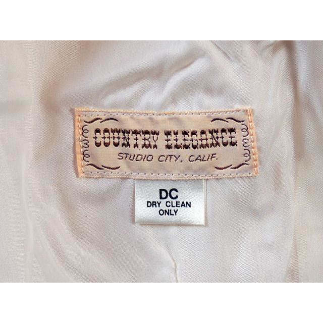 Vintage Cream Lace & Applique Wedding Dress Empire Waist 1970s Gunne Sax Style S/M Women's The Best Vintage Clothing