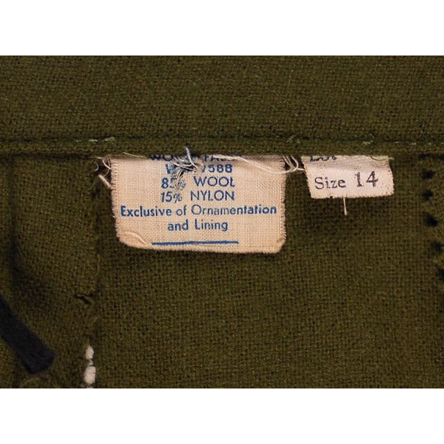 Vintage Knit Top & Matching Skirt Green/White Susan Thomas 1940s New Look 35-26-44 Cart2cart Susan Thomas