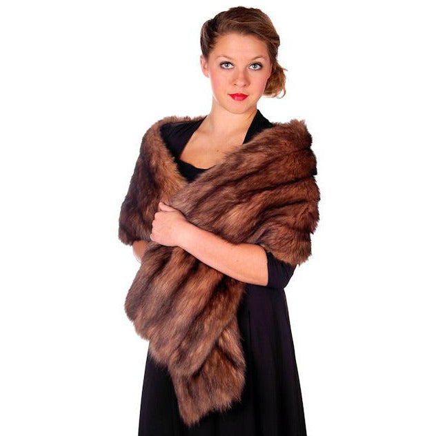 Vintage Mink Stole Light Autumn Haze Fur Stole Coronet Shops 1950 – The  Best Vintage Clothing