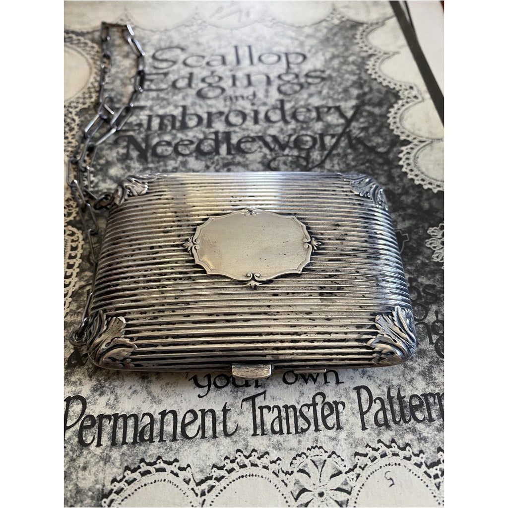 Art Deco EJB CO. Sterling Silver/ 18K YG Compact Purse/Cigarette Case New Arrivals The Best Vintage Clothing