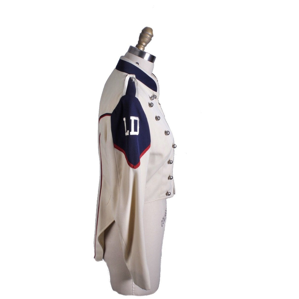 Rare Vintage 1950's Marching Band Uniform 36R Youth Wool Blue Ivory Medalist Jacket jacket The Best Vintage Clothingq