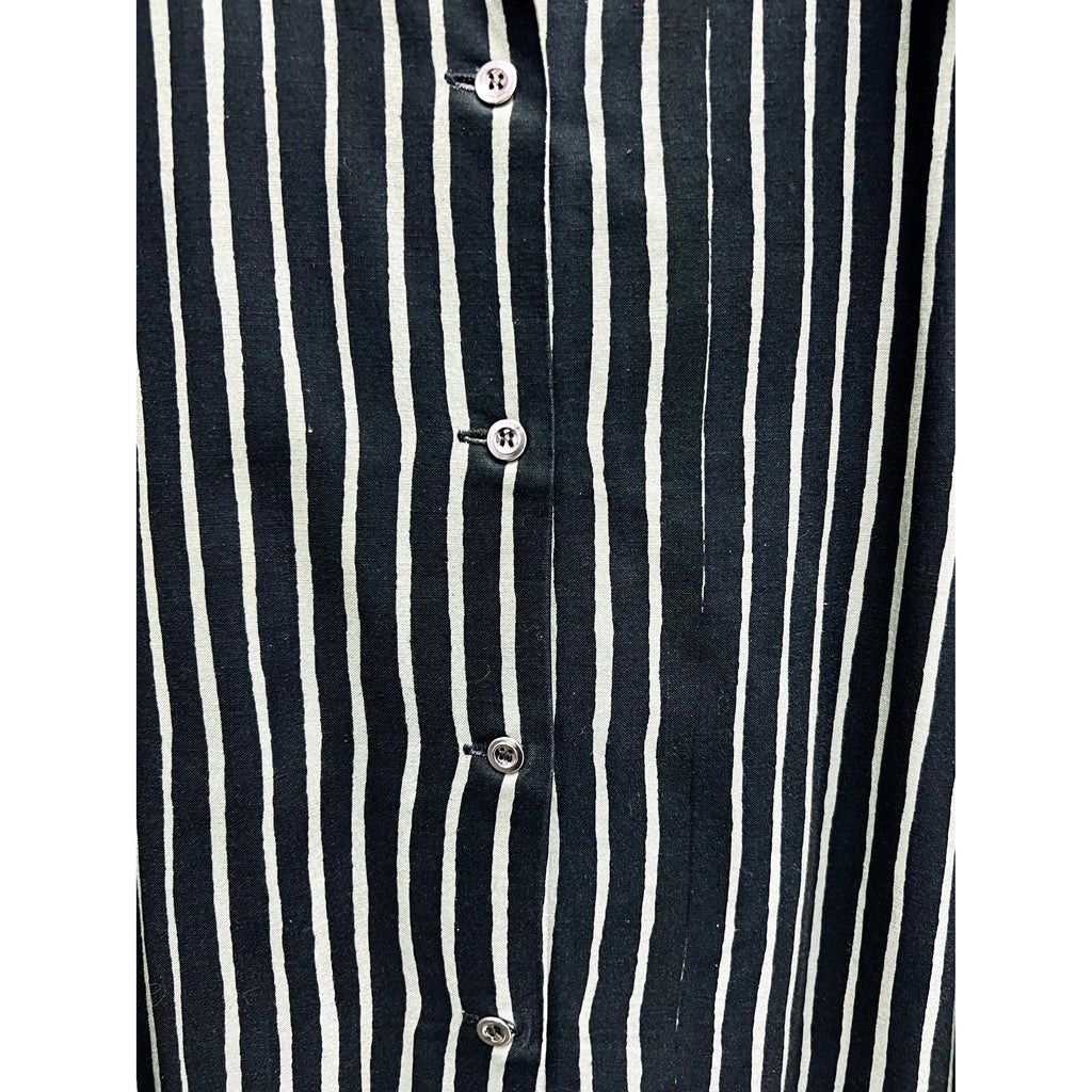 Vintage Marimekko Suomi Finland Green & Black Stripes Piccolo Jokapoika Jumper Dress Sz 38/10 1970s marimekko marimekko