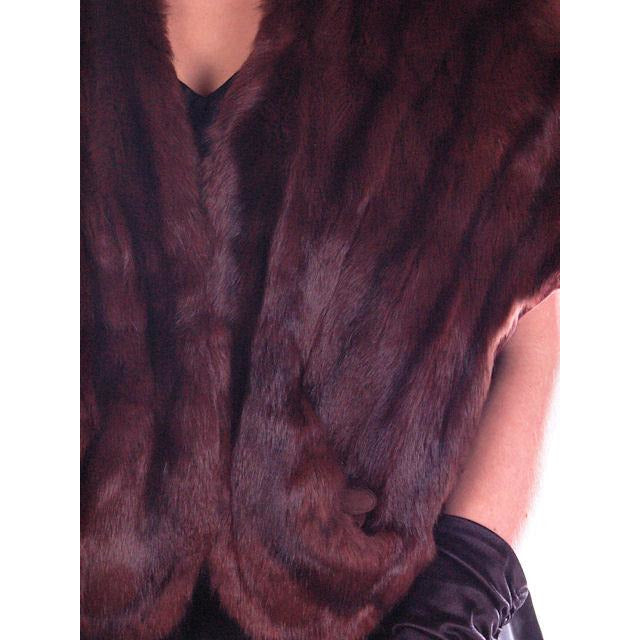 Vintage Fur Stole Beautiful Brown Squirrel Valles Furs 1950S Glamour Women's The Best Vintage Clothing