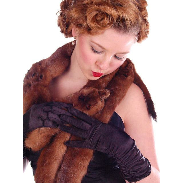 Vintage Stone Marten Fur Wrap 1930S Celluloid Chain Women's The Best Vintage Clothing