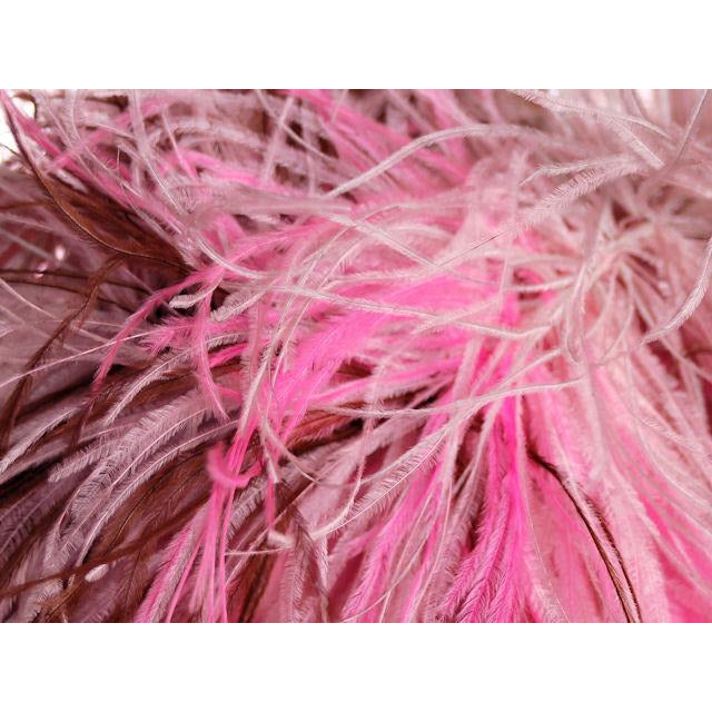 Vintage French Evening Gown Designer Marie-Martine Silk/ Feathers Paris 1950s 36 Bust Cart2cart Marie Martine