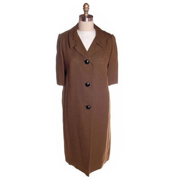 Vintage Laird-Knox  Coat & Dress 1960s White/Olive NOS 37-35-39 - The Best Vintage Clothing
 - 1