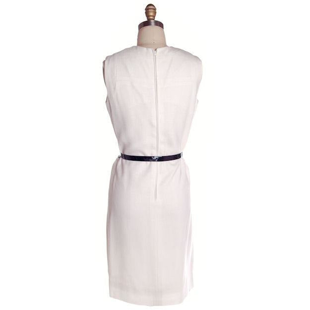 Vintage Laird-Knox Coat & Dress 1960s White/Olive NOS 37-35-39 Cart2cart The Best Vintage Clothing