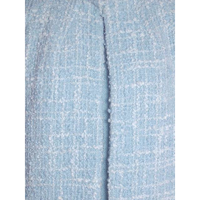 Vintage Blue Wool Tweed Dress & Coat Set 1960s B.H. Wragge Small Cart2cart B.H.Wragge