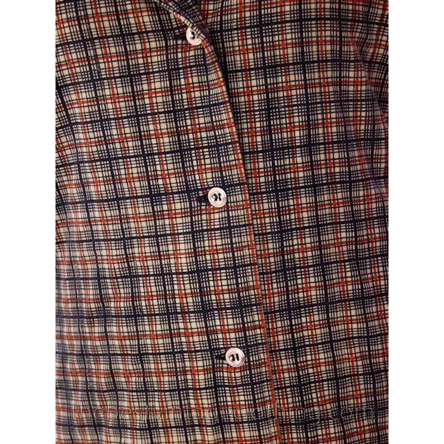 Vintage Marimekko Plaid Jumpsuit Coveralls 1970s Small marimekko marimekko